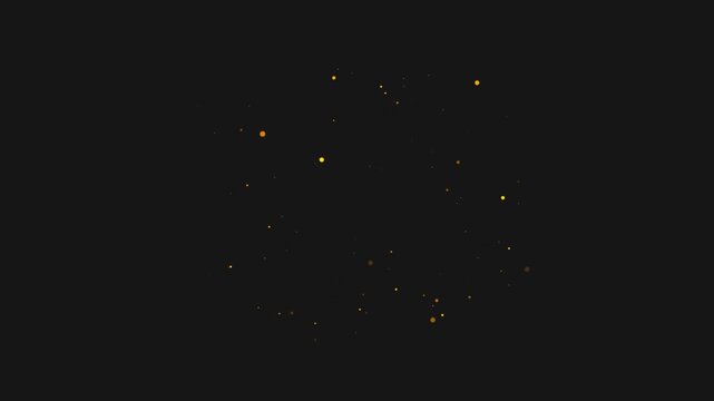 Golden Confetti Party Popper Explosion