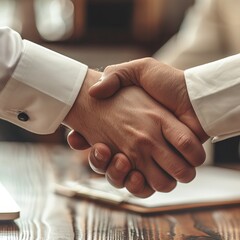 The human resource manager is recruiting employees. Checks the CV online to choose the perfect employee for his business. The human resources system is digital and online. Generative AI