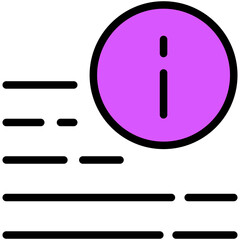 about filled line icon