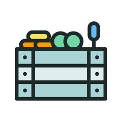 Harvest shop icon. Agriculture icon