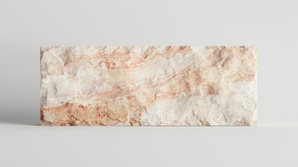 Detailed Texture of Coral Limestone Brick, Ideal for High-End Interior Design Visuals, High-Resolution Image for Professional Construction Use