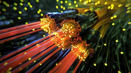 Fiber Optic Cables in a Data Center