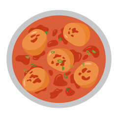 Egg masala curry, egg curry, egg gravy, egg masala, indian food