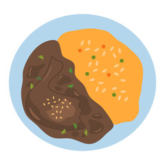 Pollo Mole Poblano Chicken With Mole Sauce Mexican Food
