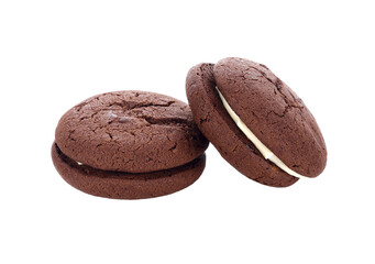 Chocolate whoopie pie transparent png
