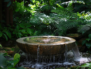 fountain in the park