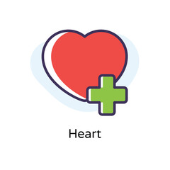 Heart vector icon