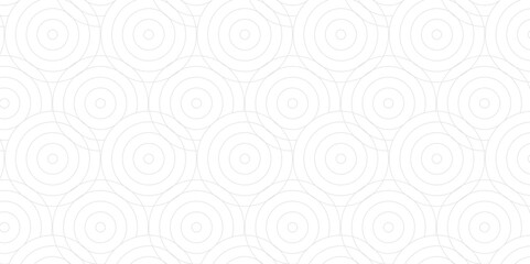 Vector overlapping Pattern Minimal diamond geometric waves backdrop abstract wave line. white and gray seamless tile stripe overlap creative retro circle line fabric pattern white background.