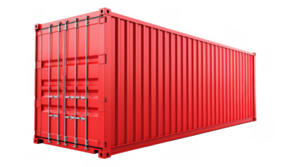 Red Shipping Container