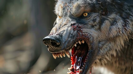 zombie wolf