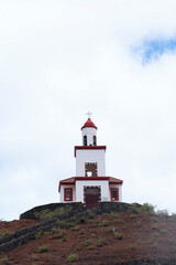 Campanario de Joapira exento de la Iglesia de La Candelaria in La Frontera , Hierro Island