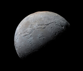 Charon the moon of planet Pluto.
