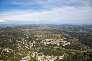 Delta du Rhône vue du ciel