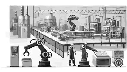 Industrial Assembly Line