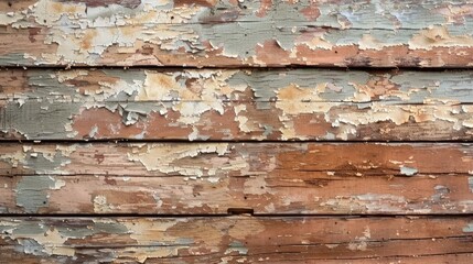 Vintage style background with old wooden texture peeling brown color and copy space