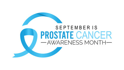 Prostate Cancer Awareness Month  is observed every year on September.Holiday concept. background, placard, banner design template Vector illustration background design.