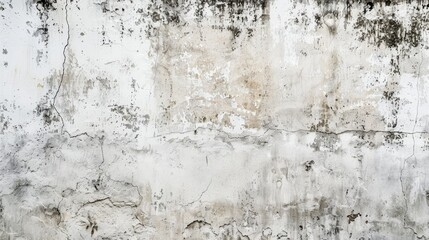 Obraz premium Textured concrete wall background in grungy white and grey tones