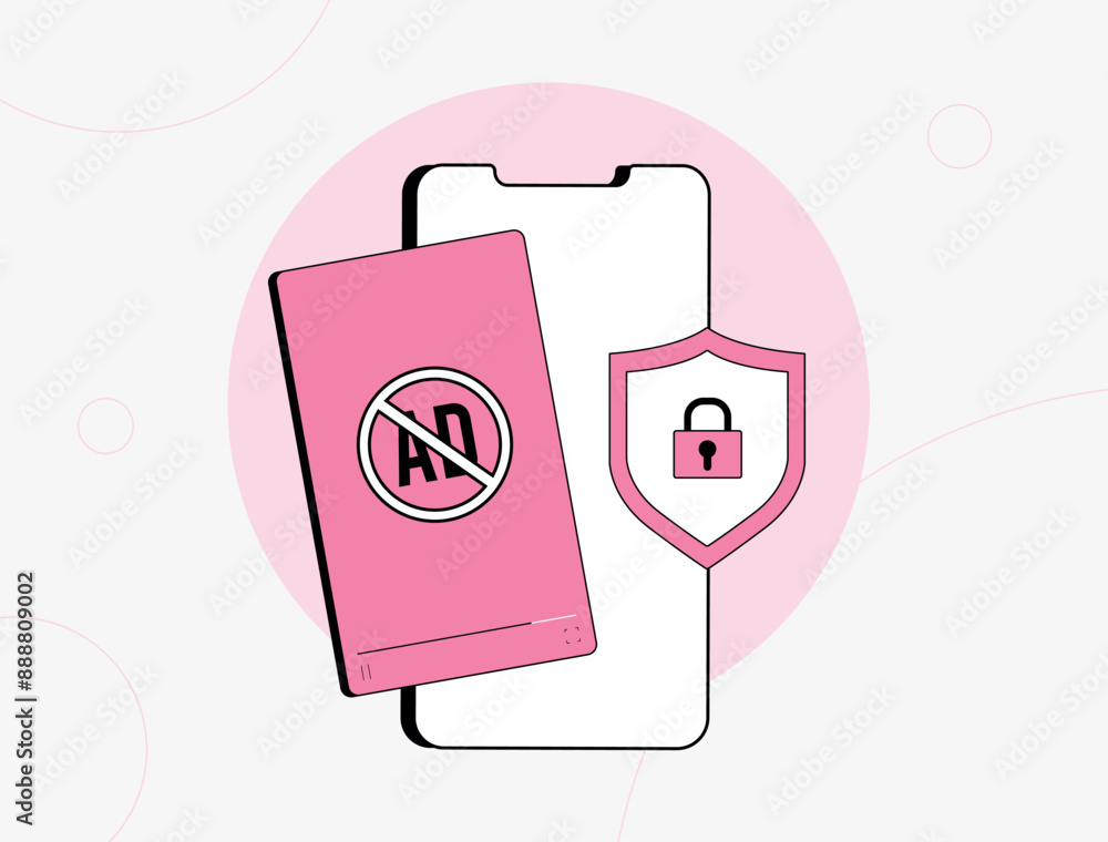 Poster video ad blocking - mobile ads blocker app for enhanced user experience. mobile extensions for ad-fr