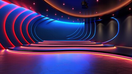 Dynamic stage lighting for impactful performances and engaging event presentations