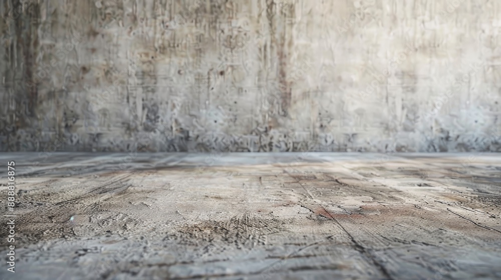 Poster textured cement floor background with space for text for design and technology concepts