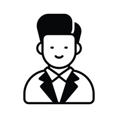 Get this amazing icon of pharmacist, ready to use vector