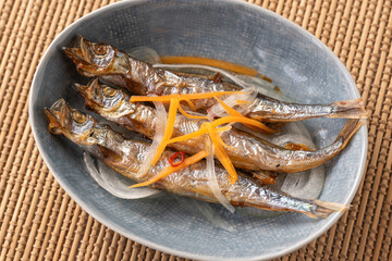 ししゃも南蛮漬け