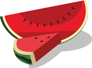Watermelon slice