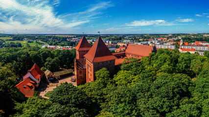  Zamek w Nidzicy- siedziba prokuratora krzyżackiego. © Janusz Lipiński