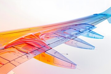 Advanced Structural Analysis of Airplane Wing Under Aerodynamic Loads Using FEA: In-Depth Visualization with Stress Map Overlay for Enhanced Design and Performance