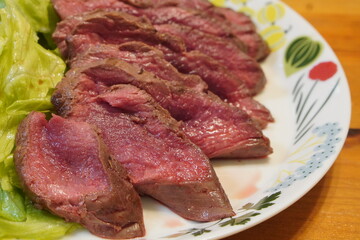 自宅で作ったローストジビエ