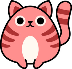Cute Cat Illustration