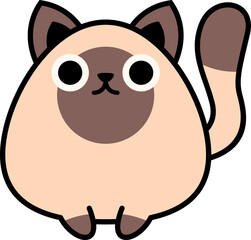 Cute Cat Illustration