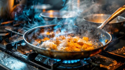 Excellent sweetness had become on a pan