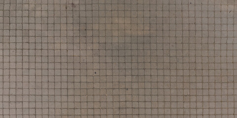 top view of surface of paving slabs and pedestrian footpath