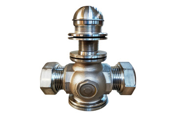 Ball valve isolated on transparent background