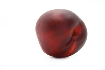 Fresh, delicious, red nectarine. Full of vitamins. Sweet taste. Stone fruit.