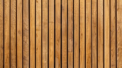 Texture of wooden plank wall background. Seamless pattern of modern wall panels with vertical wooden planks for background.