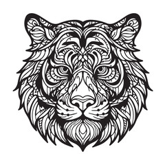 Ilustration Artwork of lion