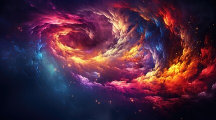Obraz premium spiral galaxy background HD 8K wallpaper Stock Photographic Image 