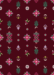 All Over Design Seamless Pattern Best Background Digital Print Textile