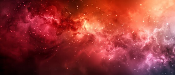 Fototapeta premium red, blue, and pink in its heart