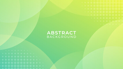 Minimal green gradient abstract background. Template banner for web, business and more.