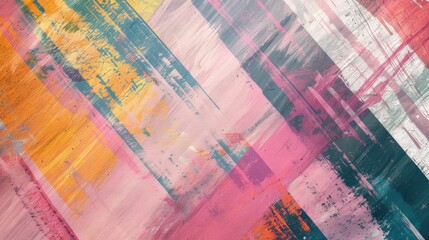 Fototapeta premium Colorful abstract background - multicolor paint on paper close up