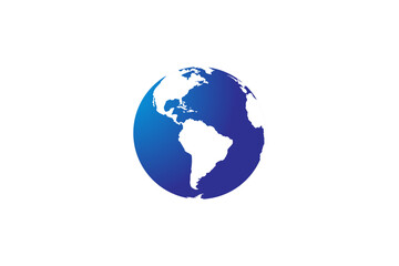 3D Earth vector. Earth vector illustration.