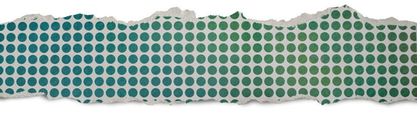 Papier podarty, komunikat, podarta krawędź papieru, podarte kartki  vintage kropki wyizolowana png © AltisArt