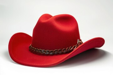 red cowboy hat