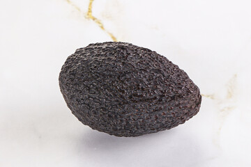 Ripe raw whole avocado fruit