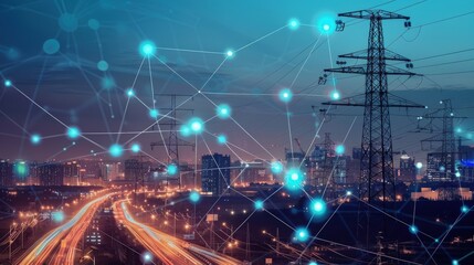 Smart grid technology is modernizing our energy infrastructure. By enabling more efficient and reliable energy distribution, smart grids help reduce energy waste and integrate renewable energy sources - Powered by Adobe