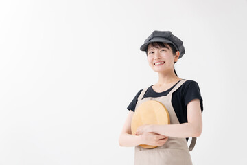 カフェ・スタッフ・女性