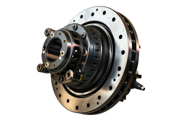 Brake booster isolated on transparent background